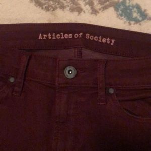 Articles of society size 28 skinny jeans